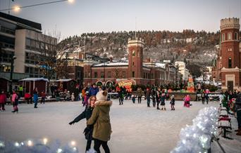 Skøytebane Bragernes torg