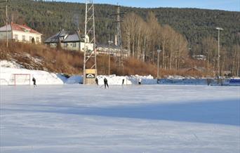 Skøytebane Solbergelva