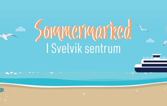 Sommermarked i Svelvik