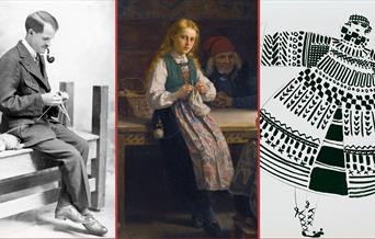 Strikkedag på Sigdal Museum 2023