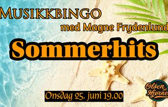 Musikkbingo med Magne Frydenlund