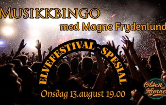 Musikkbingo med Magne Frydenlund