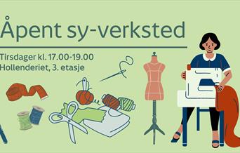 Åpent sy-verksted