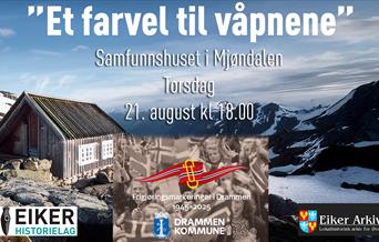 "et farvel til våpnene" - frigjøringsmarkering