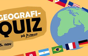 Geografiquiz på Café Picasso