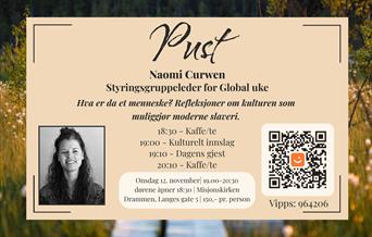 Naomi Curwen (34) er styringsgruppeleder for Global uke