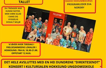 Glade gutter i Hokksund Mannskor