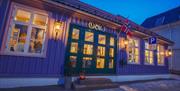 Utvendig på galleri Oddvar Olsen & Co