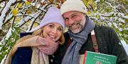 Ekteparet. Kunstner Gunilla Holm Platou og designer Eivind S. Platou