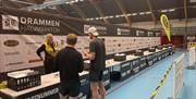 Startnummerutdeling i Drammenshallen + expo med massevis av tilbud