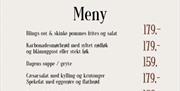 Høstens meny