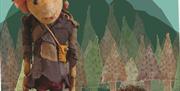Fra barneforestillingen The nosy little troll lørdag 7.oktober kl.15.00