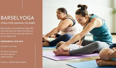 Barselyoga i Drammen med Anette