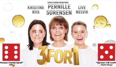 Pernille Sørensen, Live Nelvik og Kristine Riis