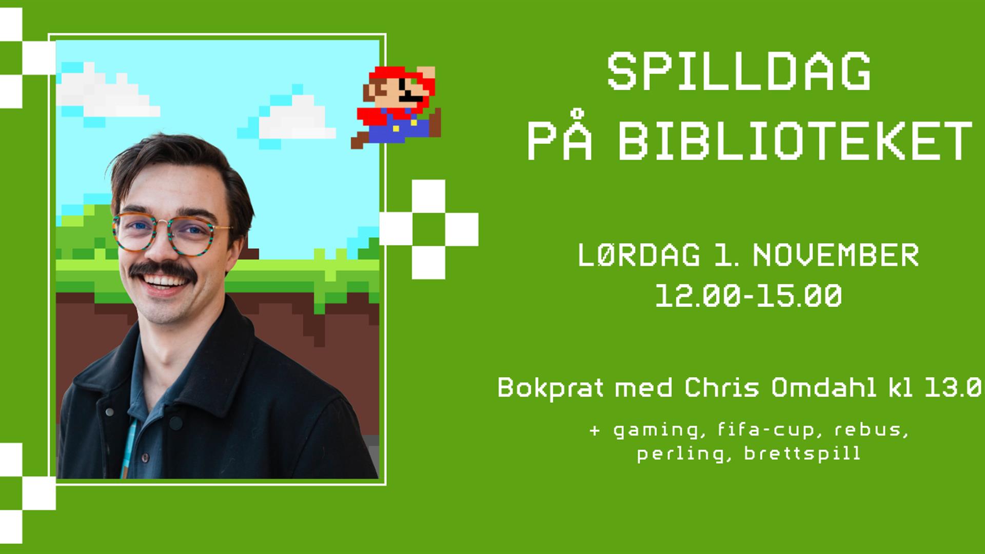 Spilldag på biblioteket! Spilldag på biblioteket!