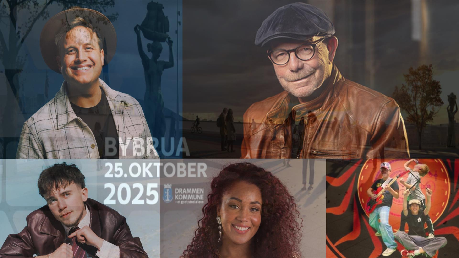 Jonas Fjeld, Freddy Kalas, lille Caesar, Anna-Lisa Kumoji og The No Time Watchers kan du oppleve på bybrukonserten lørdag 25. oktober. Jonas Fjeld, Freddy Kalas, lille Caesar, Anna-Lisa Kumoji og The No Time Watchers kan du oppleve på bybrukonserten lørdag 25. oktober.