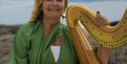 Harpist Runi Wold-Kristiansen
