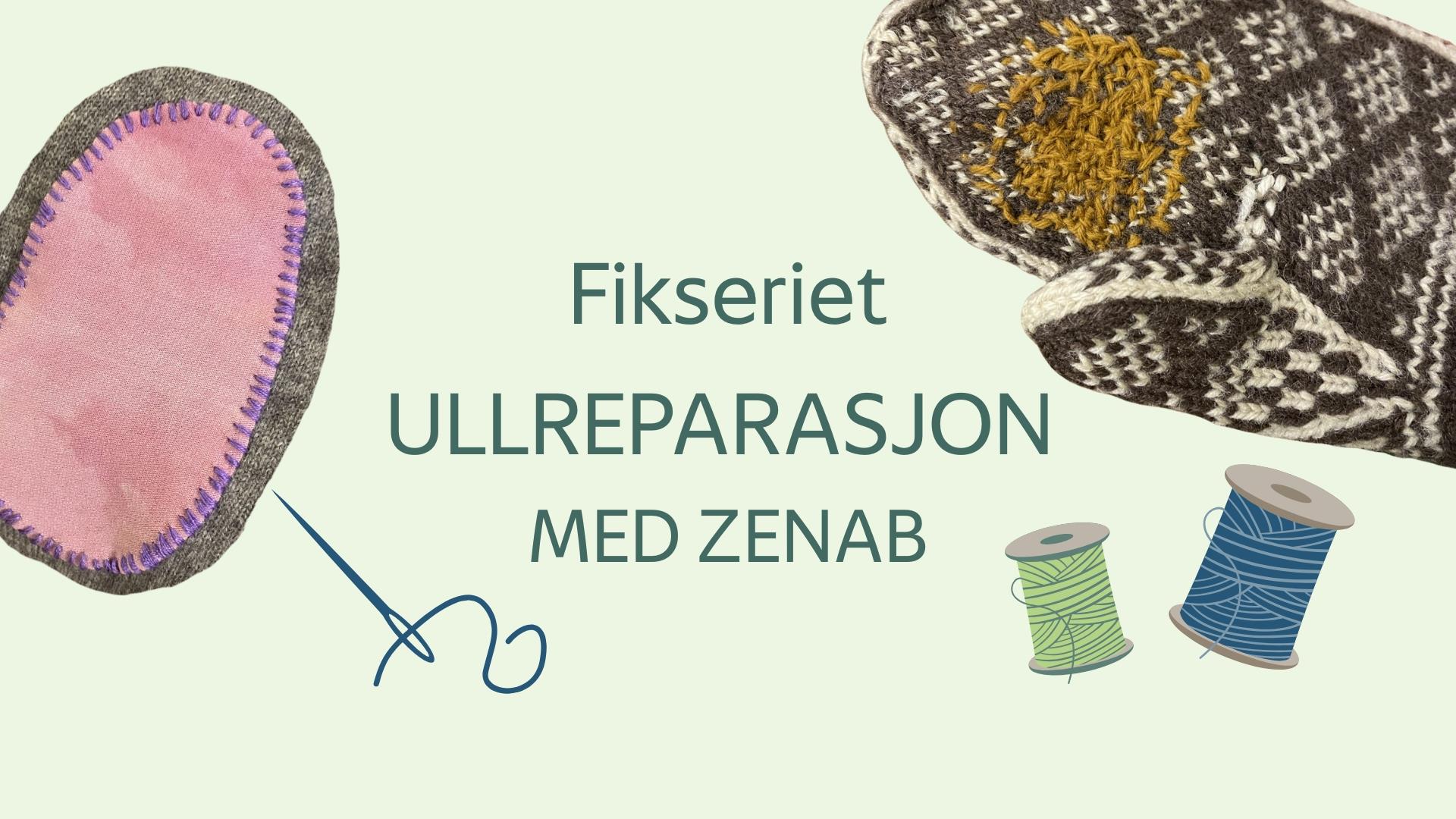 Velkommen til kurs i ullreparasjon på Drammensbiblioteket Velkommen til kurs i ullreparasjon på Drammensbiblioteket