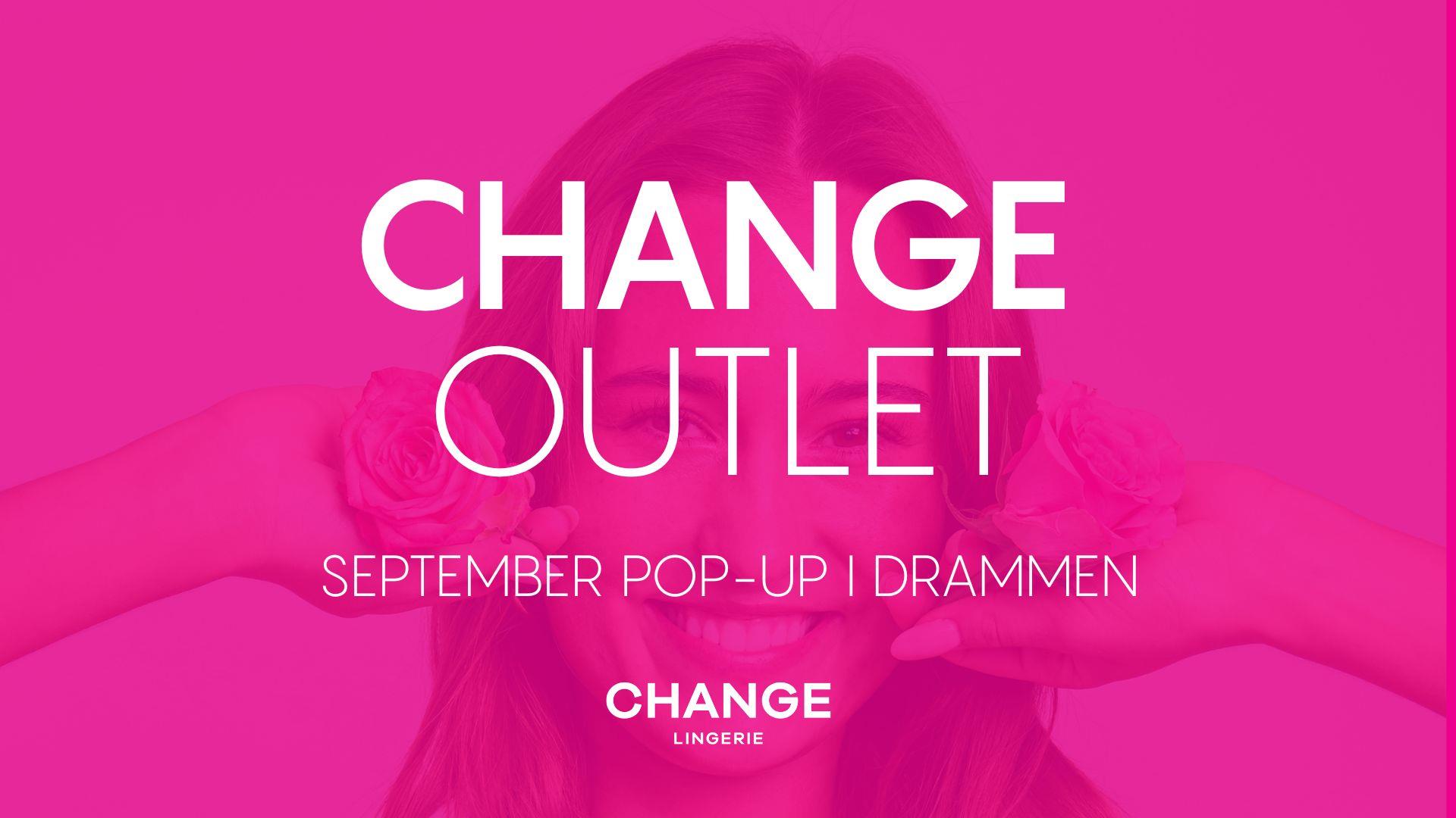 Gjør et kupp på CHANGE Outlet! Gjør et kupp på CHANGE Outlet!