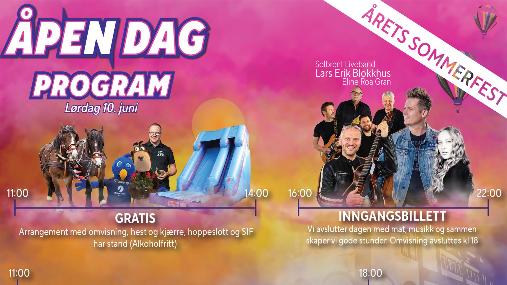 Program Åpen dag hos Aass Bryggeri