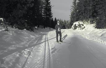 Skiturer i Mjøndalsskauen