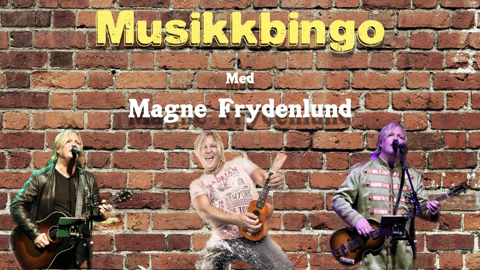 Musikkbingo-vert, Magne Frydenlund